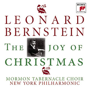 Album cover - Leonard Bernstein, Mormon Tabernacle Choir - Joy of Christmas