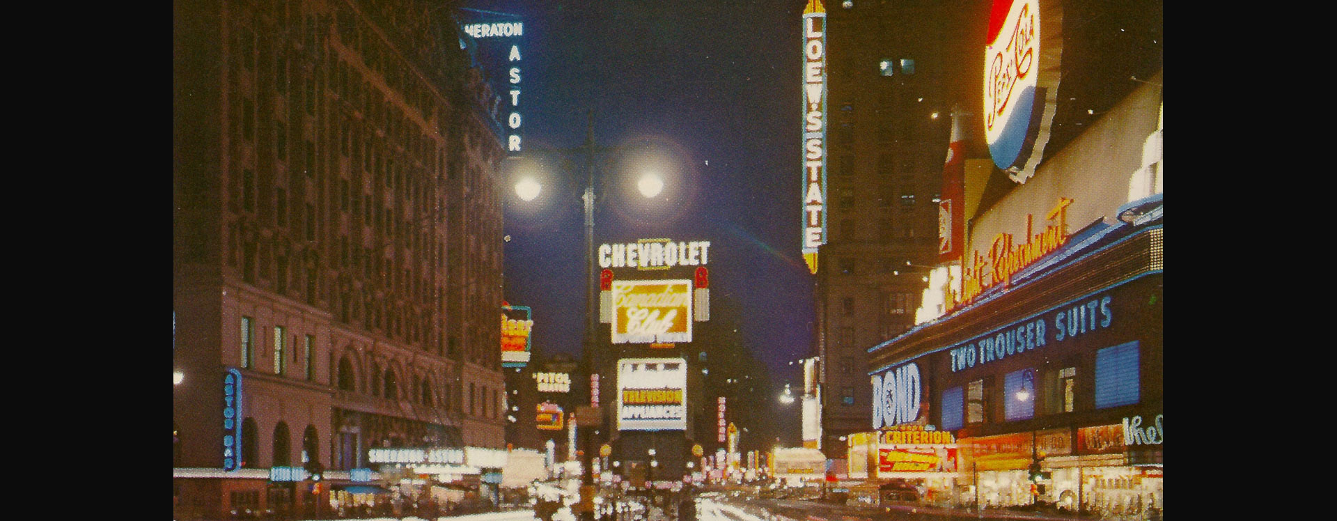 Times Square in the 1960s